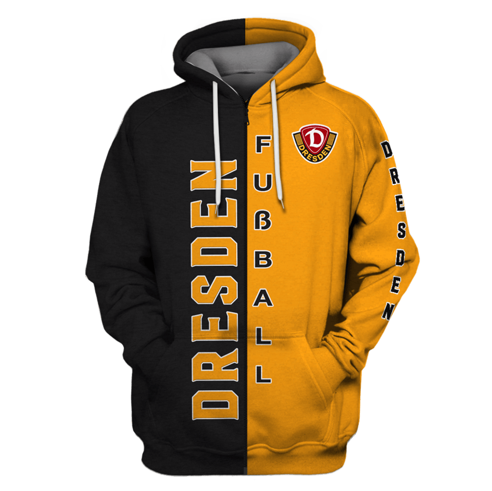 Dynamo Dresden 3D All Over Printed Sweatshirt, Hoodie, Zip Hoodie | Fan Apparel For Men, Women