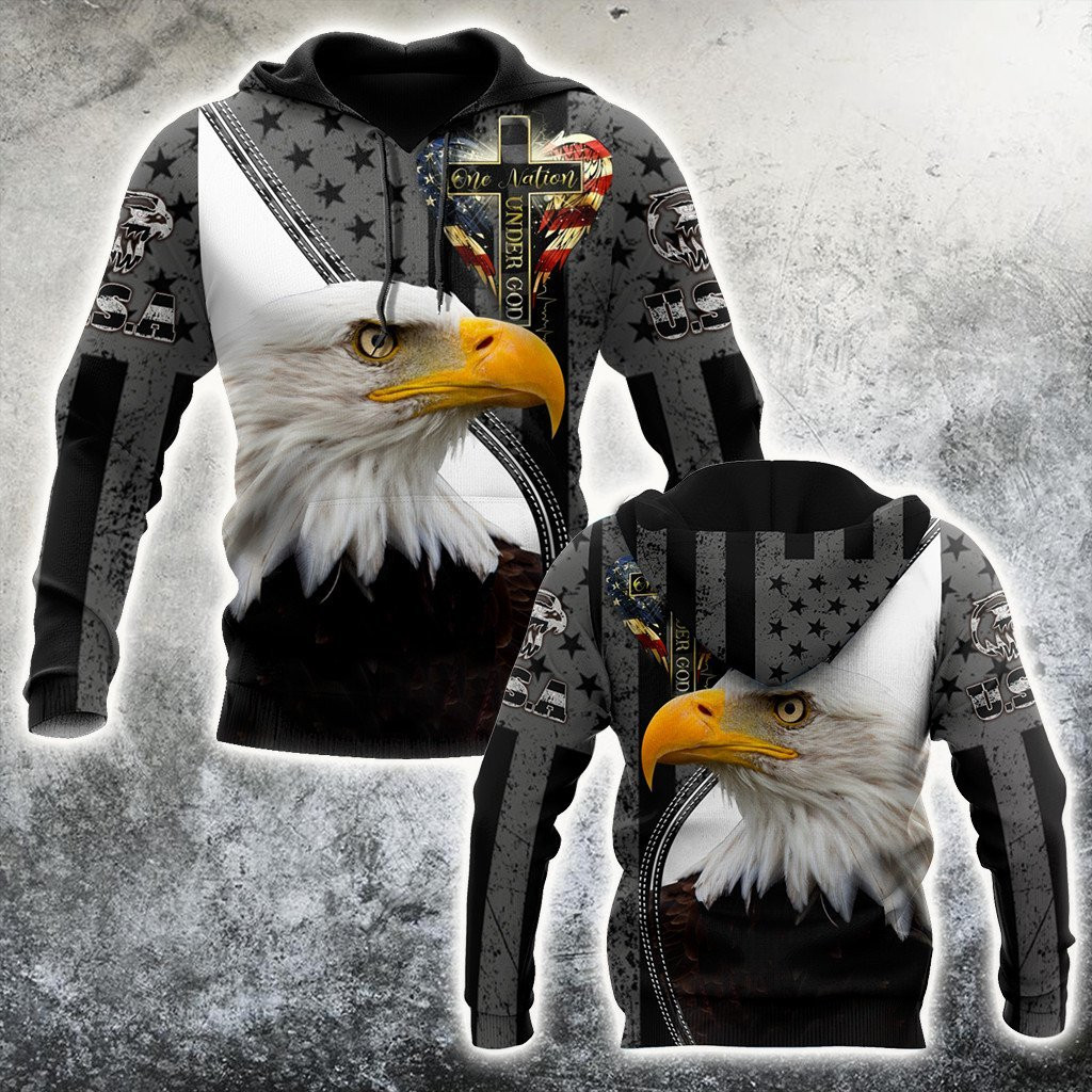 Eagle Unisex 3D All Over Printed Sweatshirt, Hoodie, Zip Hoodie | Fan Apparel For Men, Women