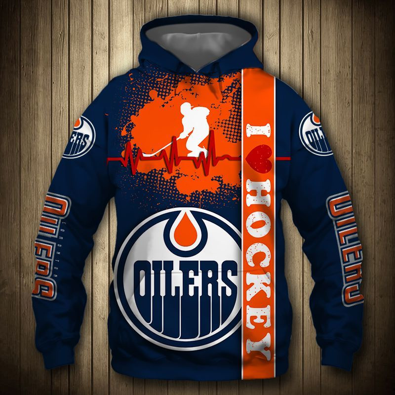 Edmonton Oilers 3D All Over Printed Sweatshirt, Hoodie, Zip Hoodie | Nhl Fan Gear For Men, Women