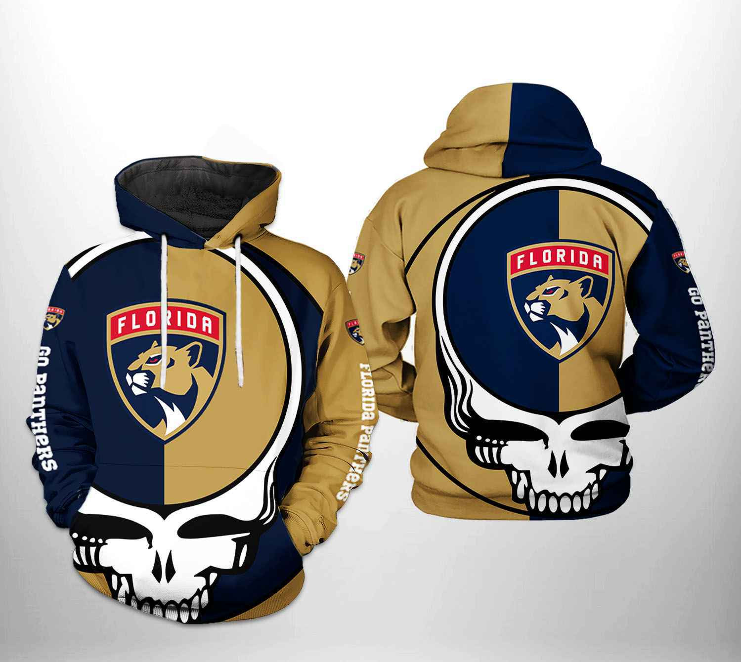 Edmonton Oilers Nhl Grateful Dead 3D All Over Printed Sweatshirt, Hoodie, Zip Hoodie | Nhl Fan Gear For Men, Women