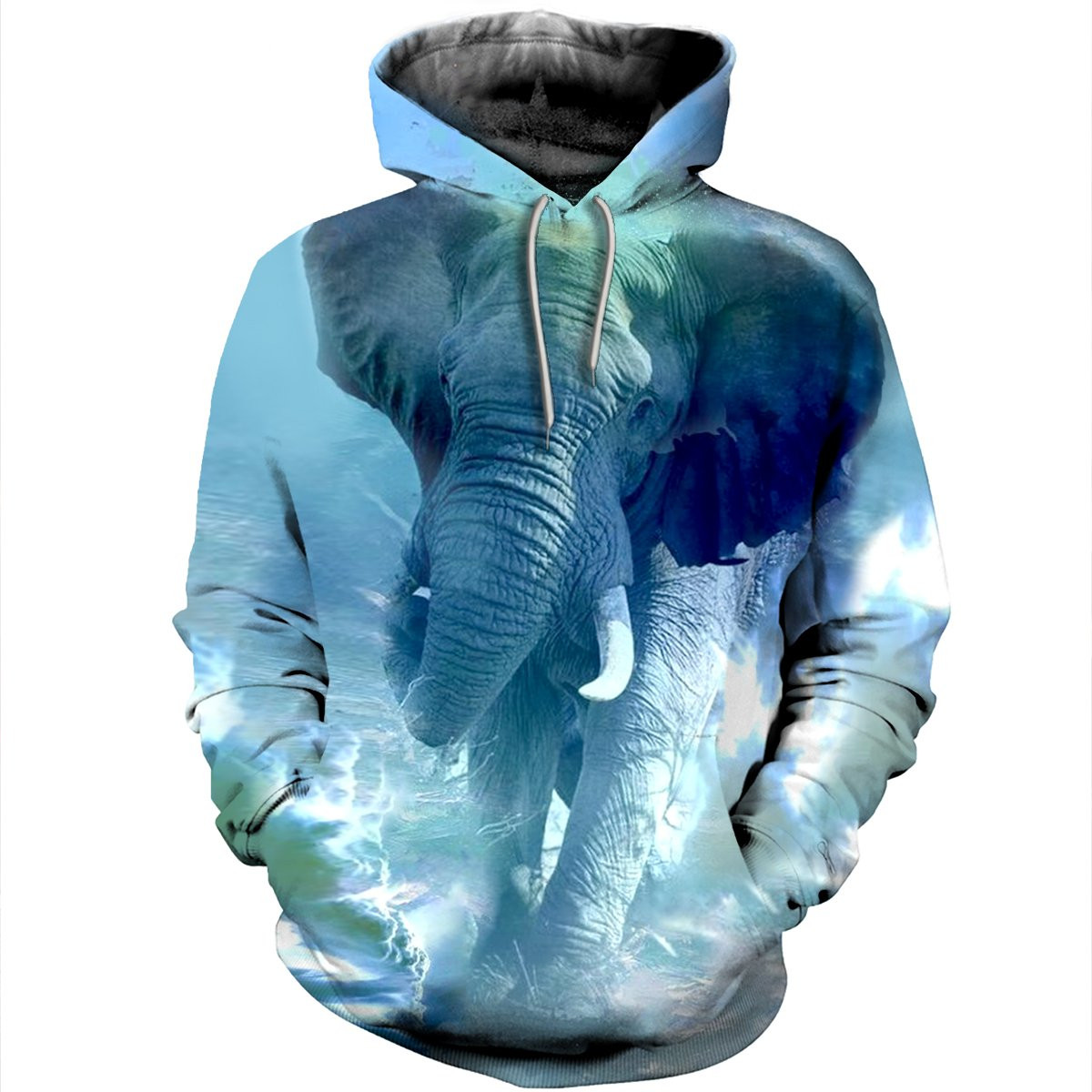 Elephant 3D All Over Printed Sweatshirt, Hoodie, Zip Hoodie | Fan Apparel For Men, Women