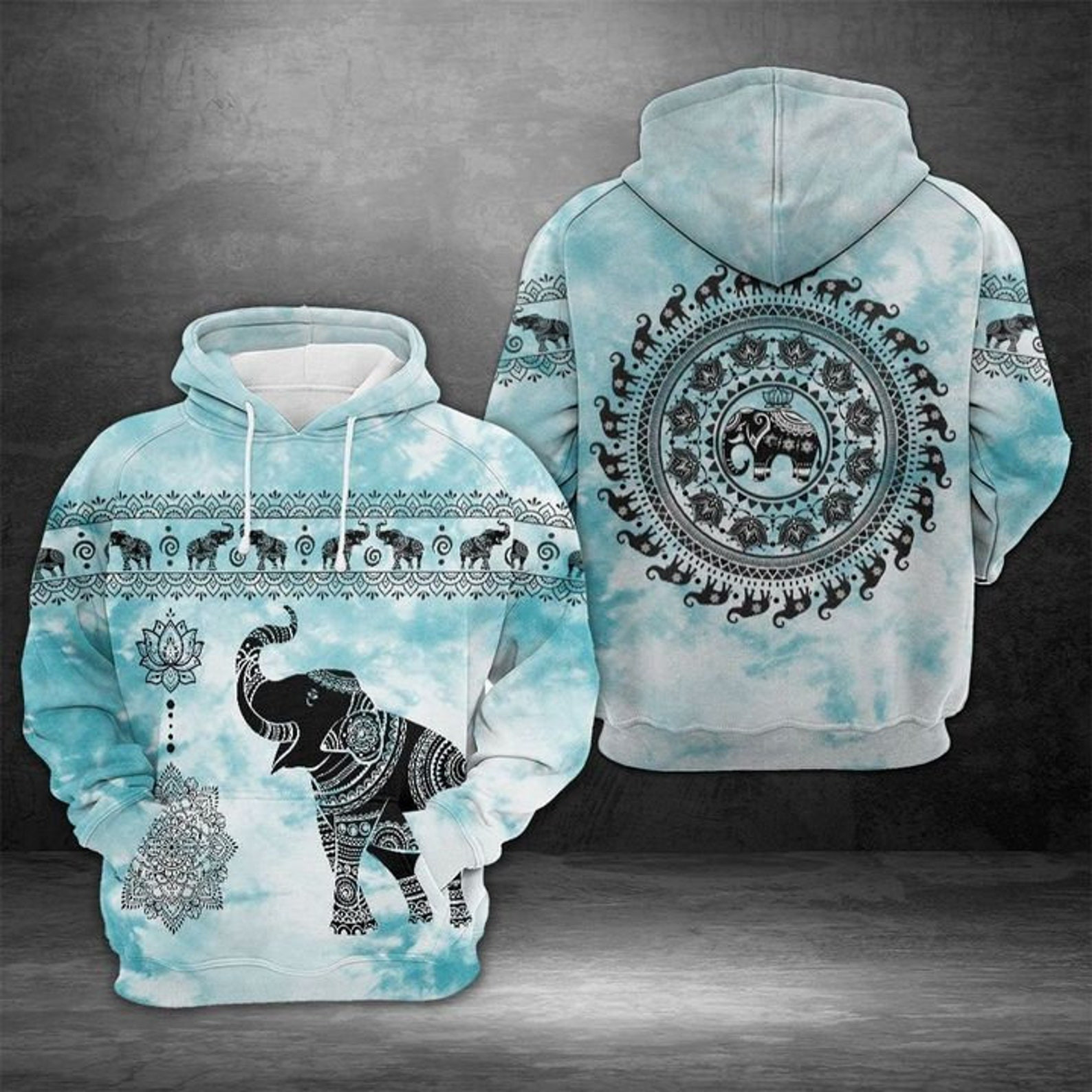 Elephant Unisex 3D All Over Printed Sweatshirt, Hoodie, Zip Hoodie | Fan Apparel For Men, Women