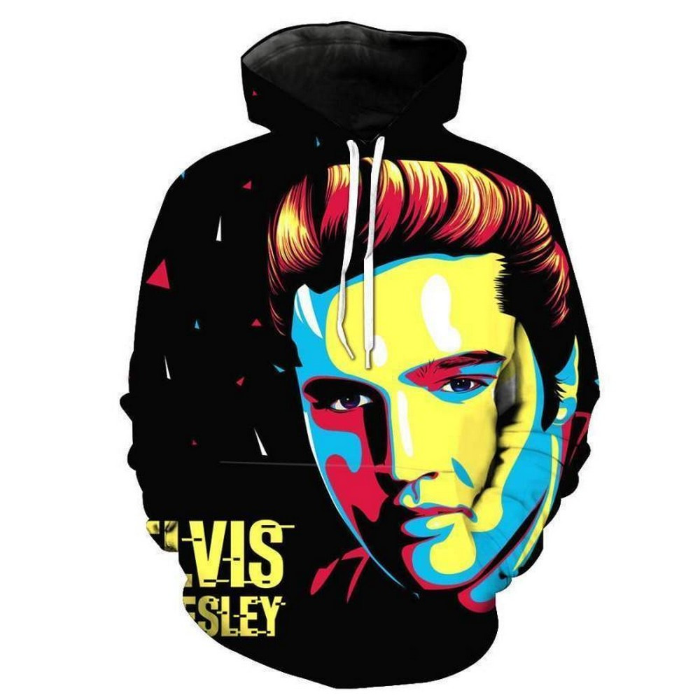 Elvis Presley 3D All Over Printed Sweatshirt, Hoodie, Zip Hoodie | Fan Apparel For Men, Women