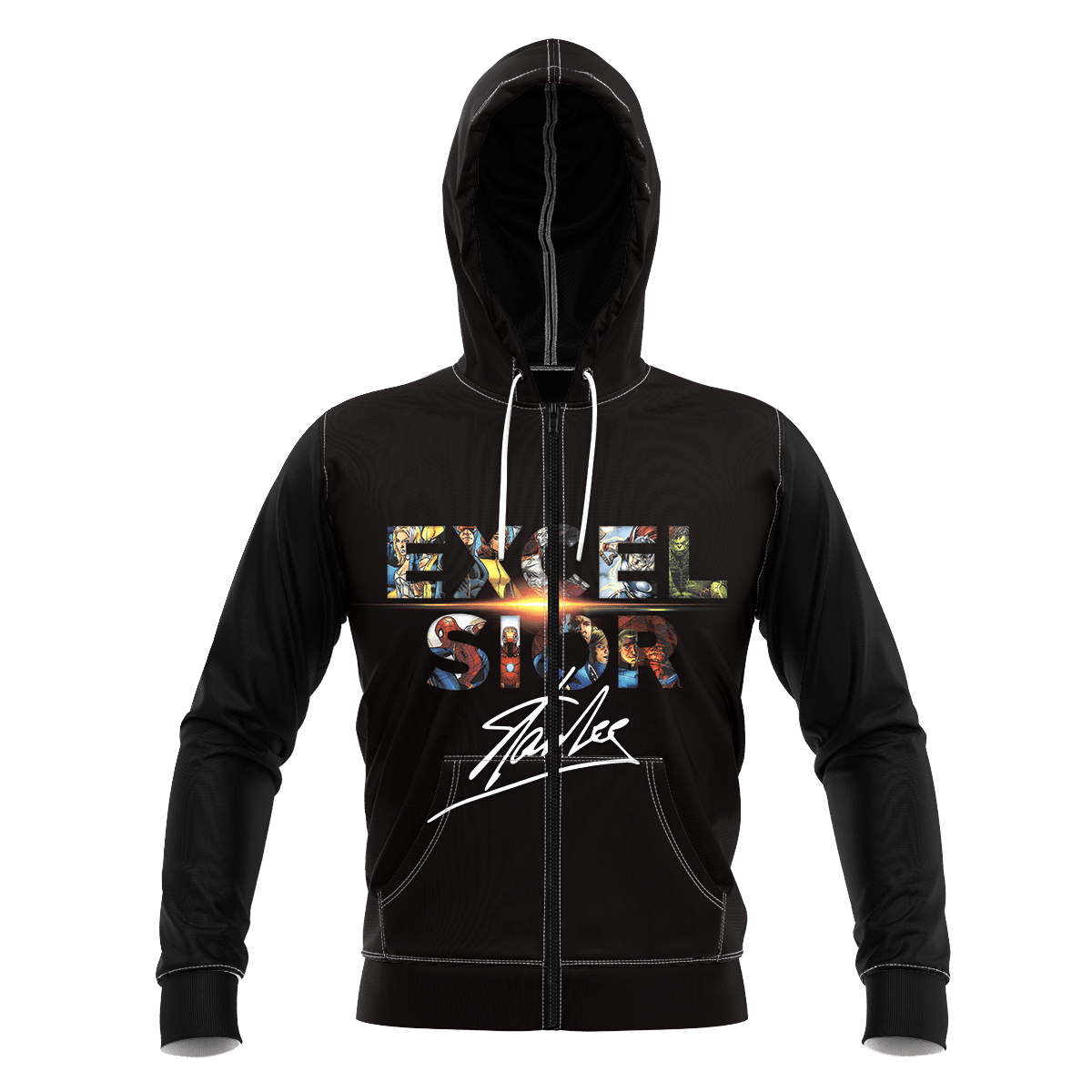 Excelsior Unisex 3D All Over Printed Sweatshirt, Hoodie, Zip Hoodie | Fan Apparel For Men, Women