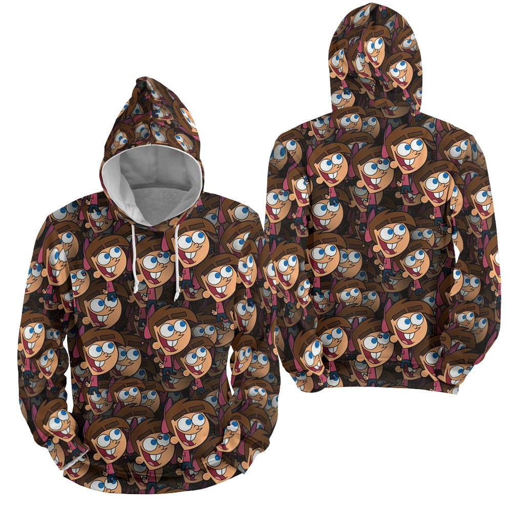 Fairly Odd Parents Timmy Turner 3D All Over Printed Sweatshirt, Hoodie, Zip Hoodie | Fan Apparel For Men, Women