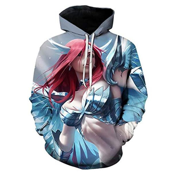 Fairy Tail 3D All Over Printed Sweatshirt, Hoodie, Zip Hoodie | Fan Apparel For Men, Women