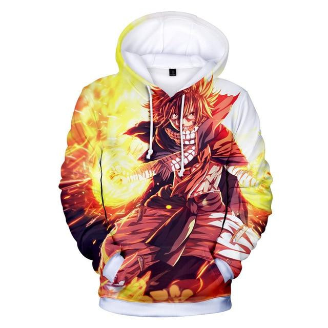 Fairy Tail Enraged For Unisex 3D All Over Printed Sweatshirt, Hoodie, Zip Hoodie | Fan Apparel For Men, Women