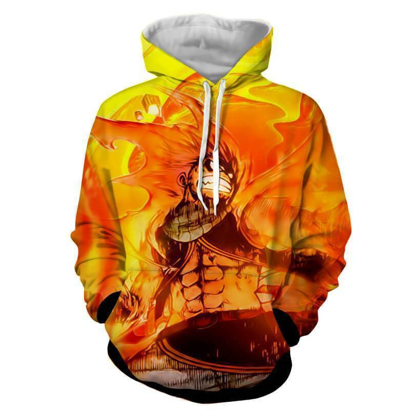 Fairy Tail Natsu Fire Dragneel 3D All Over Printed Sweatshirt, Hoodie, Zip Hoodie | Fan Apparel For Men, Women