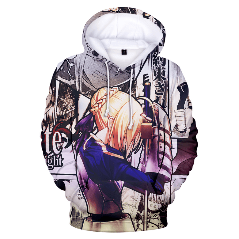Fate Stay Night 3D All Over Printed Sweatshirt, Hoodie, Zip Hoodie | Fan Apparel For Men, Women