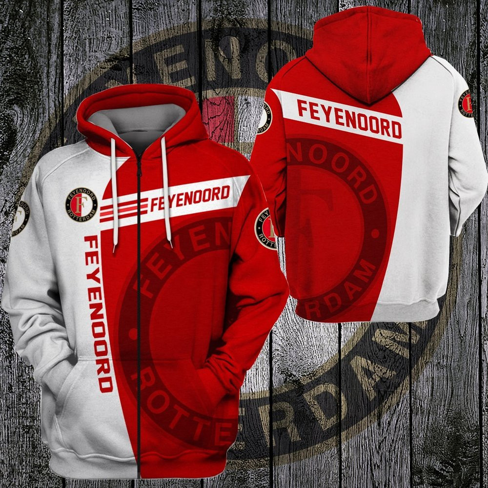 Feyenoord 3D All Over Printed Sweatshirt, Hoodie, Zip Hoodie | Fan Apparel For Men, Women