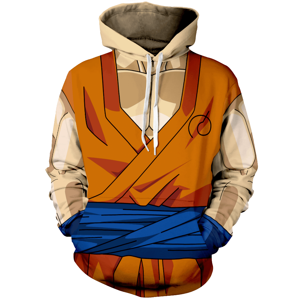 Fictional Characters Son Goku Buff 3D All Over Printed Sweatshirt, Hoodie, Zip Hoodie | Fan Apparel For Men, Women