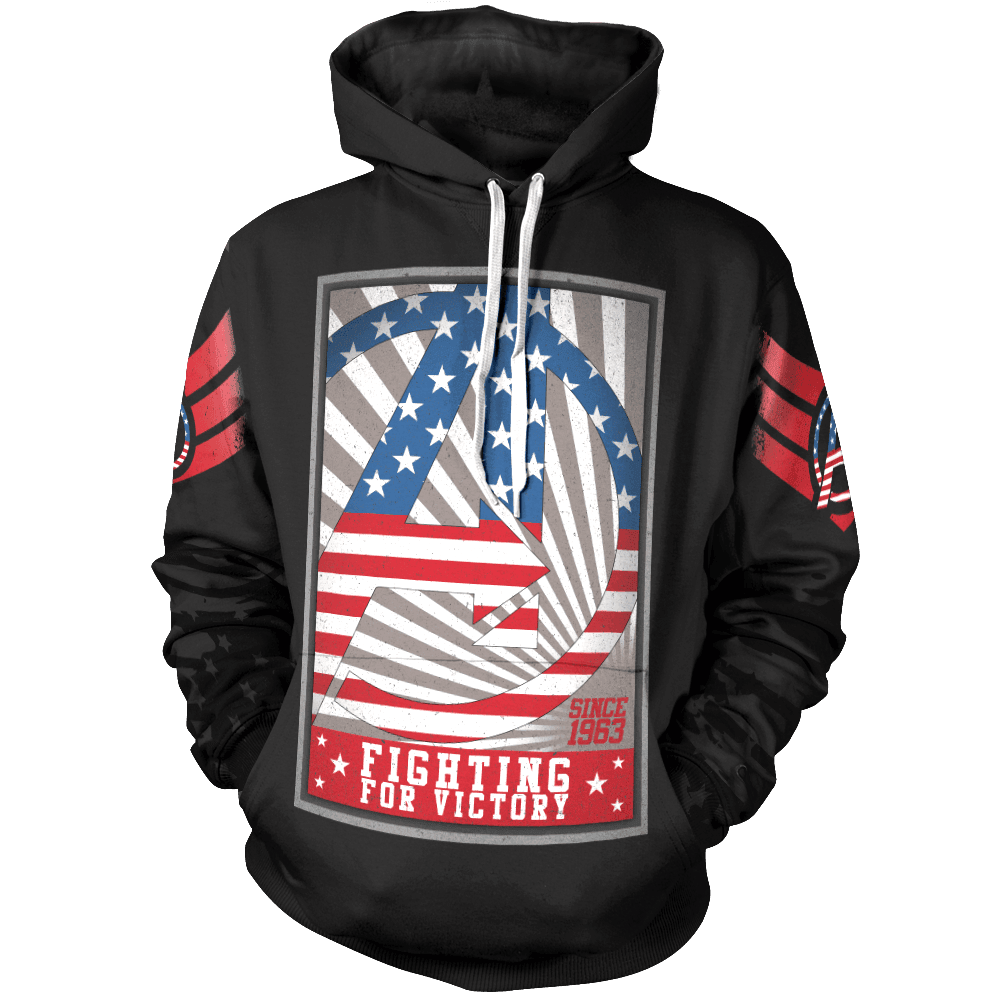 Fighting For Victory 3D All Over Printed Sweatshirt, Hoodie, Zip Hoodie | Fan Apparel For Men, Women