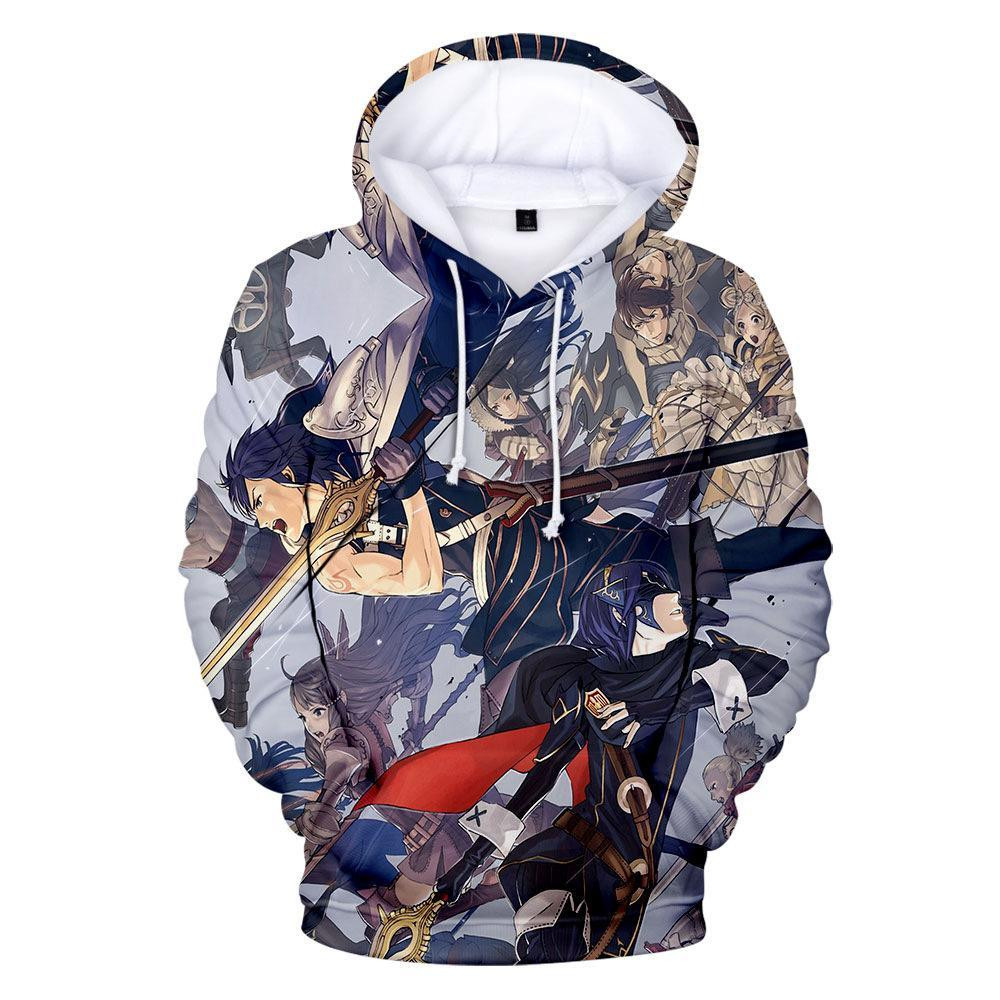 Fire Emblem 3D All Over Printed Sweatshirt, Hoodie, Zip Hoodie | Fan Apparel For Men, Women