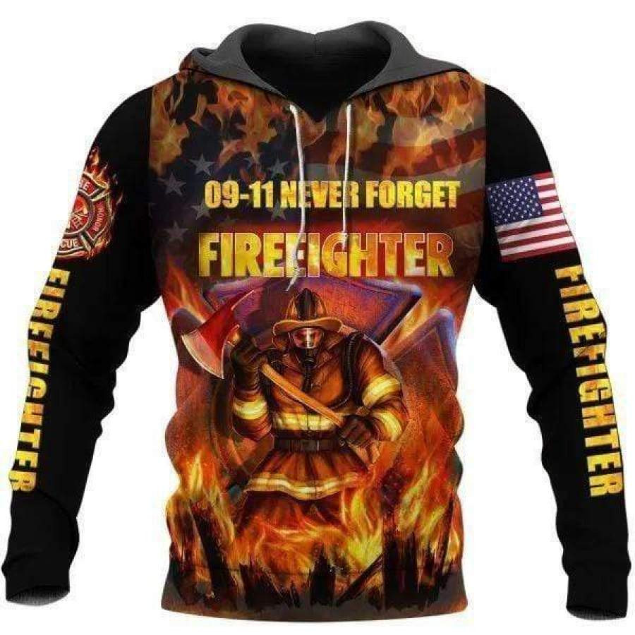 Firefighter So Cool Hoodie 3D All Over Printed Sweatshirt, Hoodie, Zip Hoodie | Fan Apparel For Men, Women