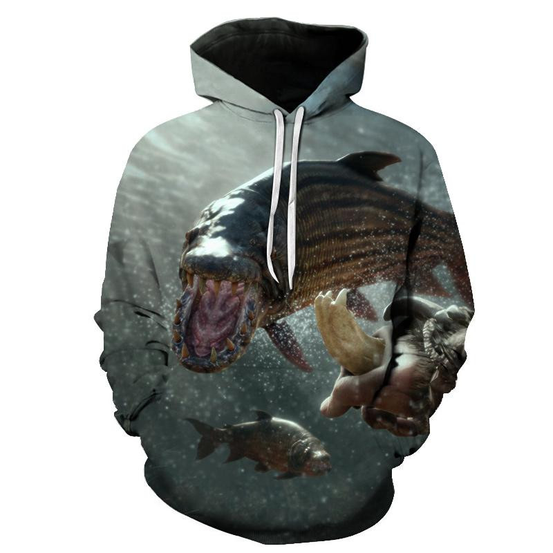 Fish 3D All Over Printed Sweatshirt, Hoodie, Zip Hoodie | Fan Apparel For Men, Women
