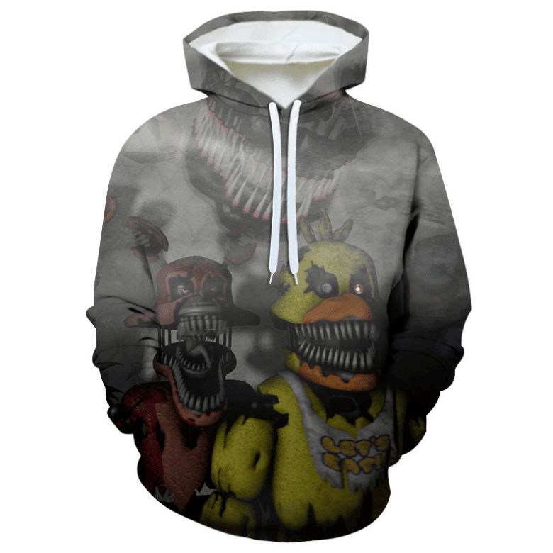 Five Nights At Freddy's 3D All Over Printed Sweatshirt, Hoodie, Zip Hoodie | Fan Apparel For Men, Women