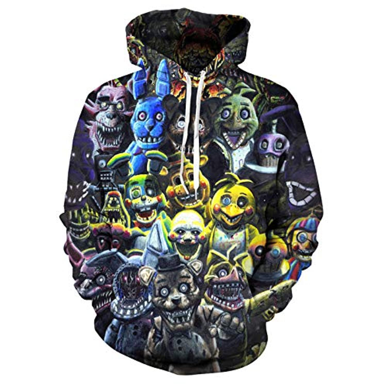 Five Nights At Freddy's Hoodies Unisex 3D All Over Printed Sweatshirt, Hoodie, Zip Hoodie | Fan Apparel For Men, Women