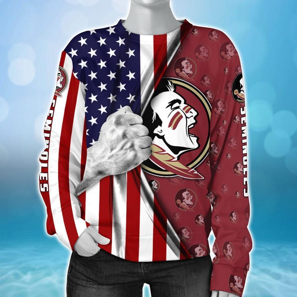 Florida State Seminoles 3D All Over Printed Sweatshirt, Hoodie, Zip Hoodie | Ncaa Fan Gear For Men, Women