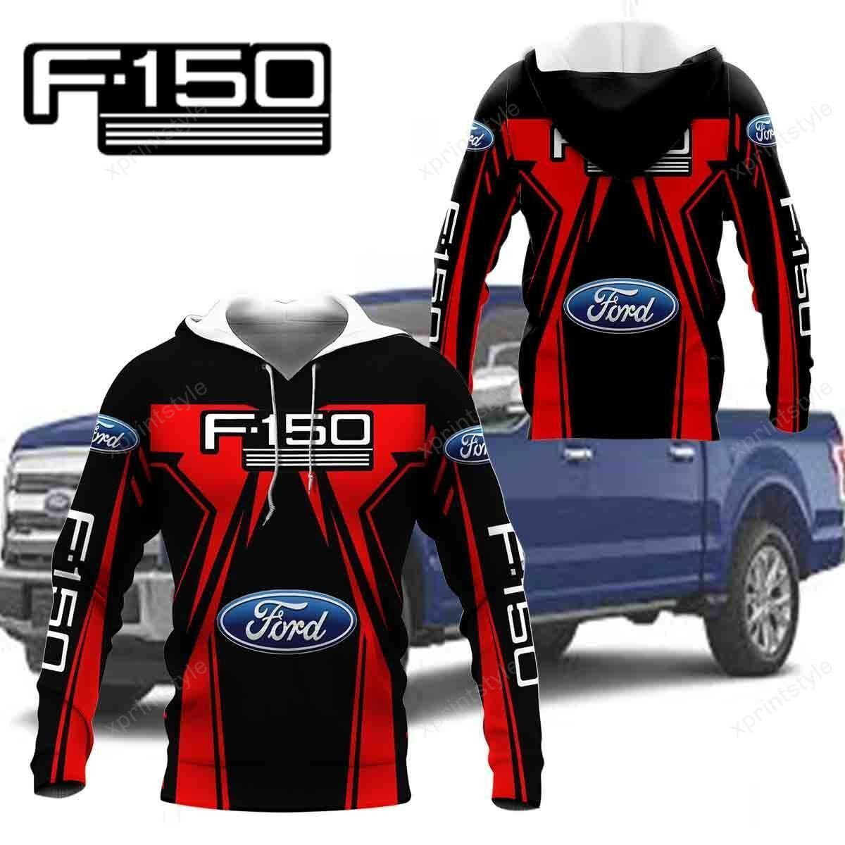 Ford 3D All Over Printed Sweatshirt, Hoodie, Zip Hoodie | Fan Apparel For Men, Women