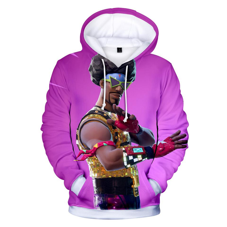 Fortnite Funk Ops 3D All Over Printed Sweatshirt, Hoodie, Zip Hoodie | Fan Apparel For Men, Women