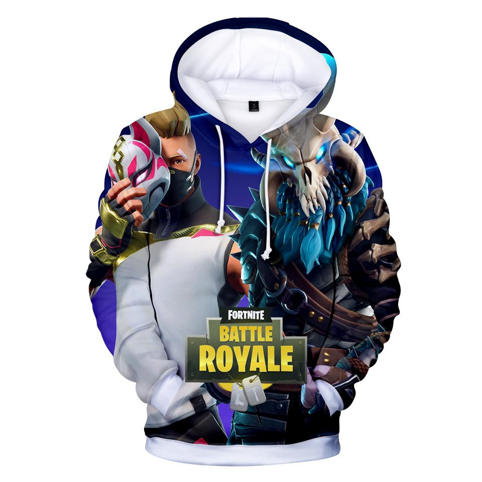 Fortnite Sky Fox Hero Mask 3D All Over Printed Sweatshirt, Hoodie, Zip Hoodie | Fan Apparel For Men, Women