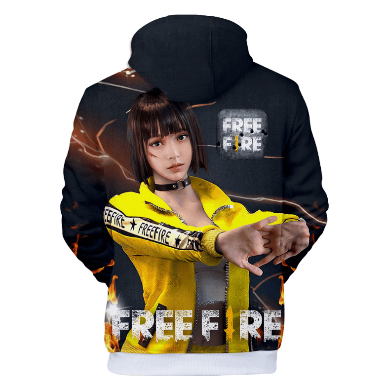 Free Fire 3D All Over Printed Sweatshirt, Hoodie, Zip Hoodie | Fan Apparel For Men, Women