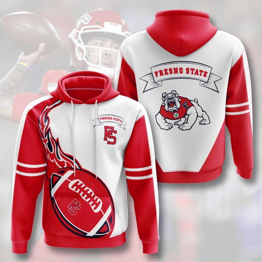 Fresno State Bulldogs 3D All Over Printed Sweatshirt, Hoodie, Zip Hoodie | Fan Apparel For Men, Women