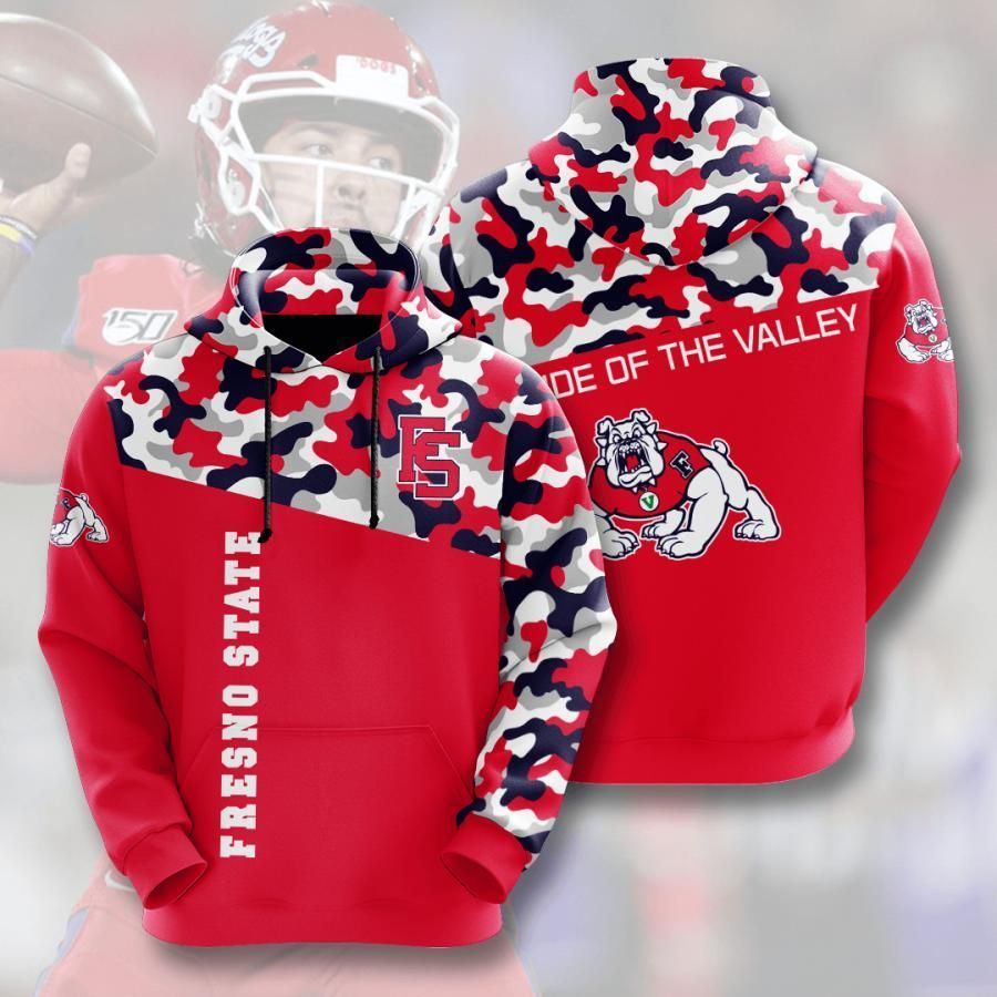 Fresno State Bulldogs 3D All Over Printed Sweatshirt, Hoodie, Zip Hoodie | Fan Apparel For Men, Women