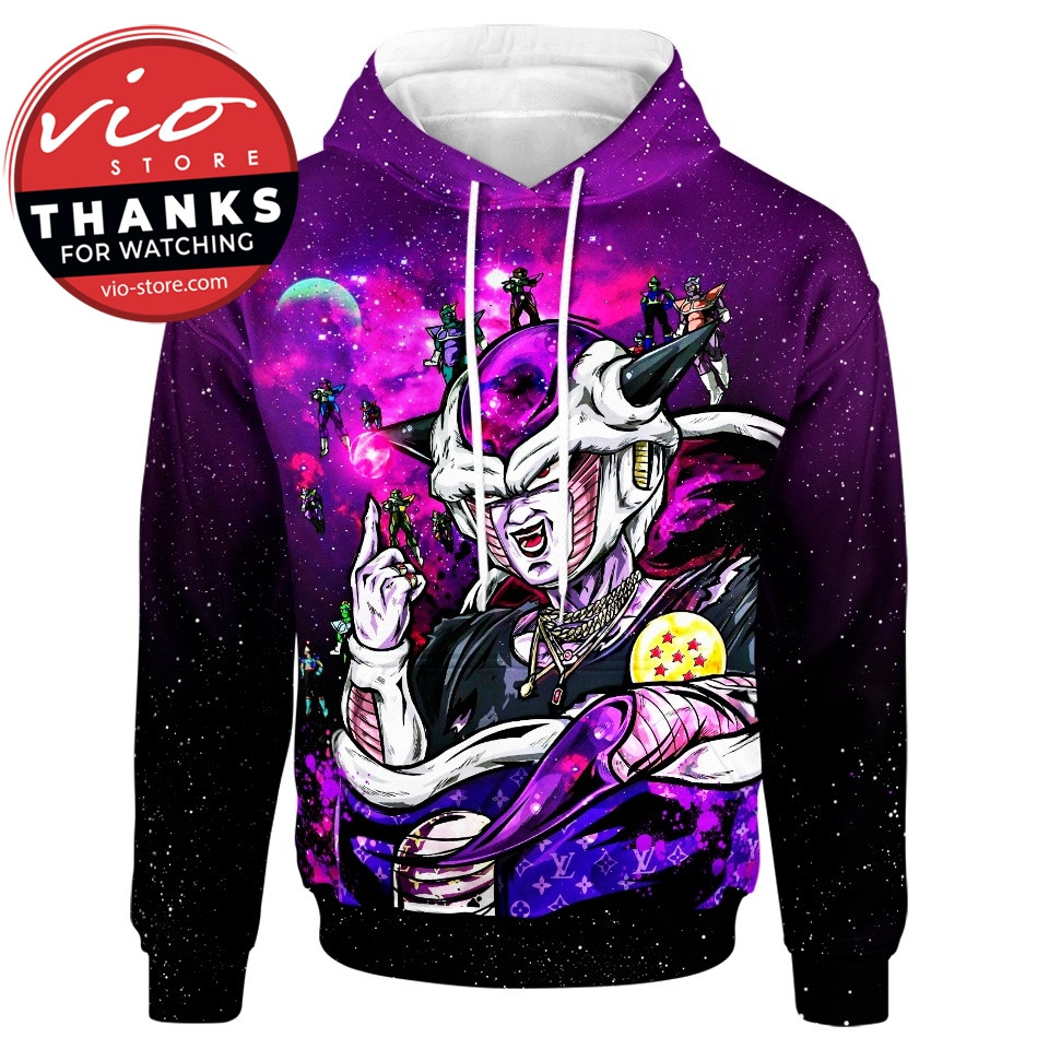 Frieza Descendant Of Chilled 3D All Over Printed Sweatshirt, Hoodie, Zip Hoodie | Fan Apparel For Men, Women