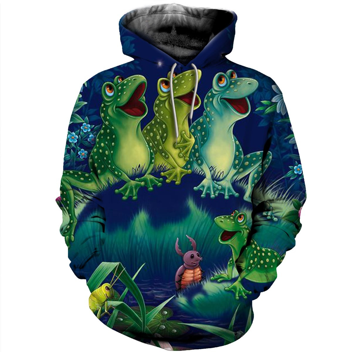 Frog 3D All Over Printed Sweatshirt, Hoodie, Zip Hoodie | Fan Apparel For Men, Women