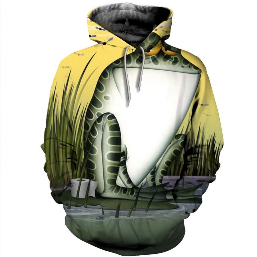 Frog 3D All Over Printed Sweatshirt, Hoodie, Zip Hoodie | Fan Apparel For Men, Women