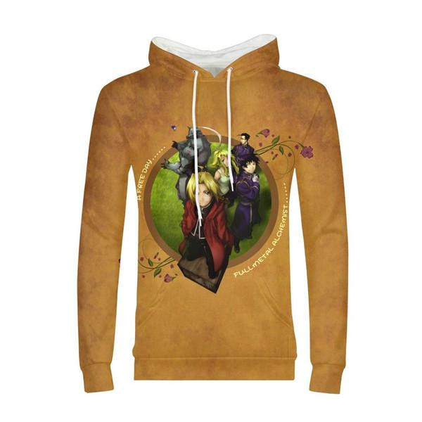 Fullmetal Alchemist 3D All Over Printed Sweatshirt, Hoodie, Zip Hoodie | Fan Apparel For Men, Women