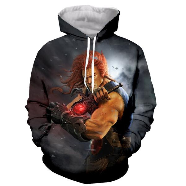 Funny Fashion Anime Thundercats 3D All Over Printed Sweatshirt, Hoodie, Zip Hoodie | Fan Apparel For Men, Women