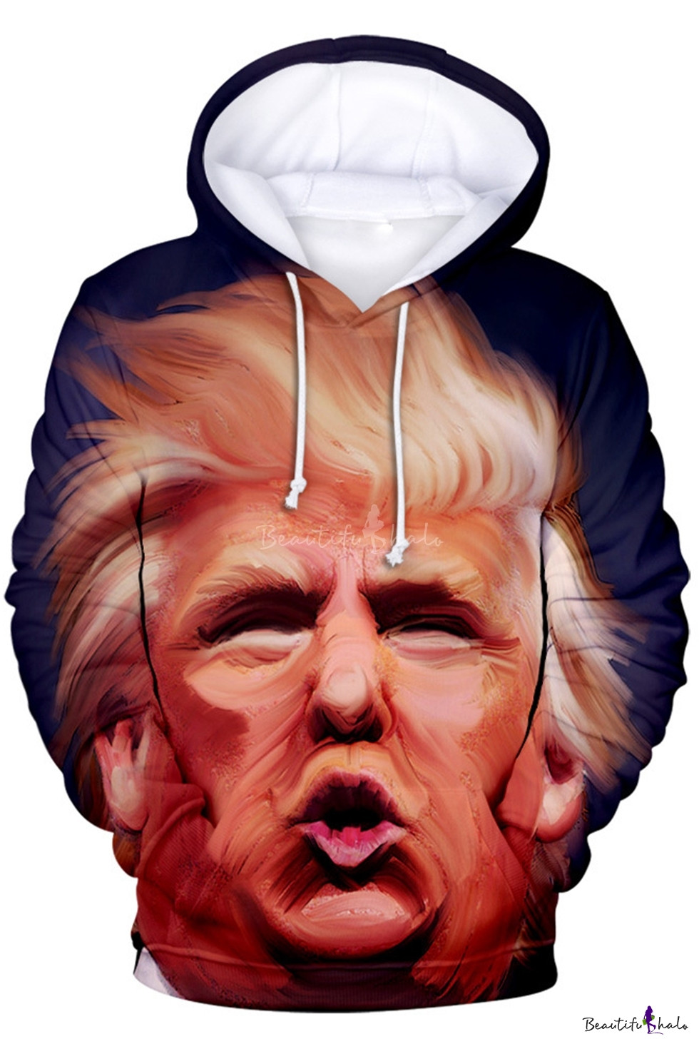 Funny Portrait Donald Trump Style 1 3D All Over Printed Sweatshirt, Hoodie, Zip Hoodie | Fan Apparel For Men, Women