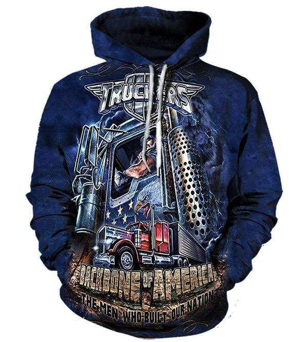 Funny Truck Driver 3D All Over Printed Sweatshirt, Hoodie, Zip Hoodie | Fan Apparel For Men, Women