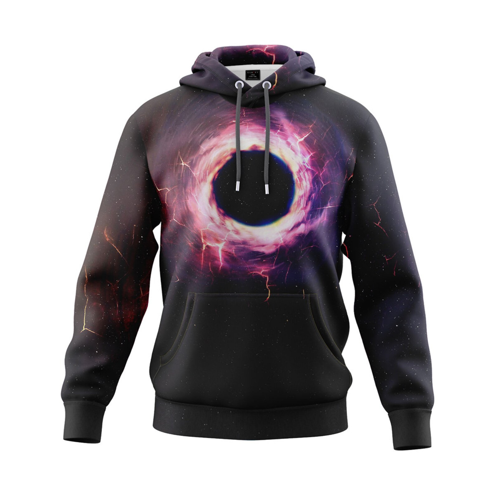 Galaxy Black Hole 3D All Over Printed Sweatshirt, Hoodie, Zip Hoodie | Fan Apparel For Men, Women