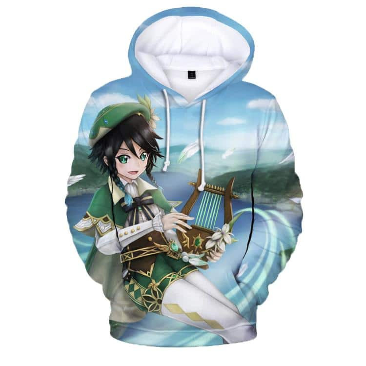 Game Genshin Impact 3D All Over Printed Sweatshirt, Hoodie, Zip Hoodie | Fan Apparel For Men, Women