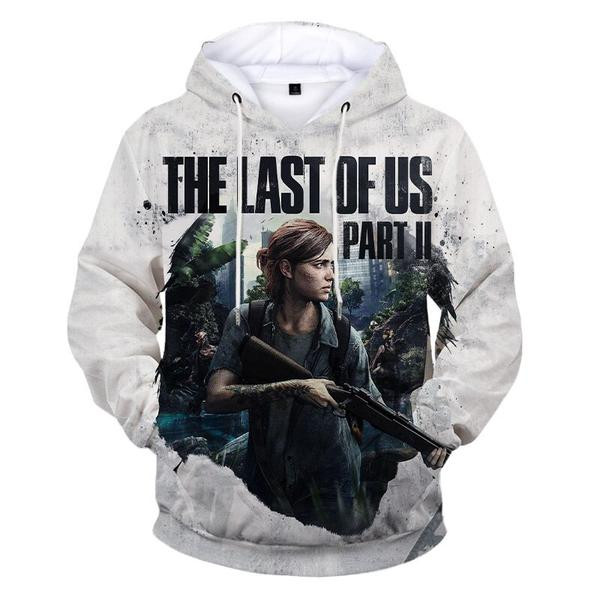 Game The Last Of Us: Part Ii 3D All Over Printed Sweatshirt, Hoodie, Zip Hoodie | Fan Apparel For Men, Women