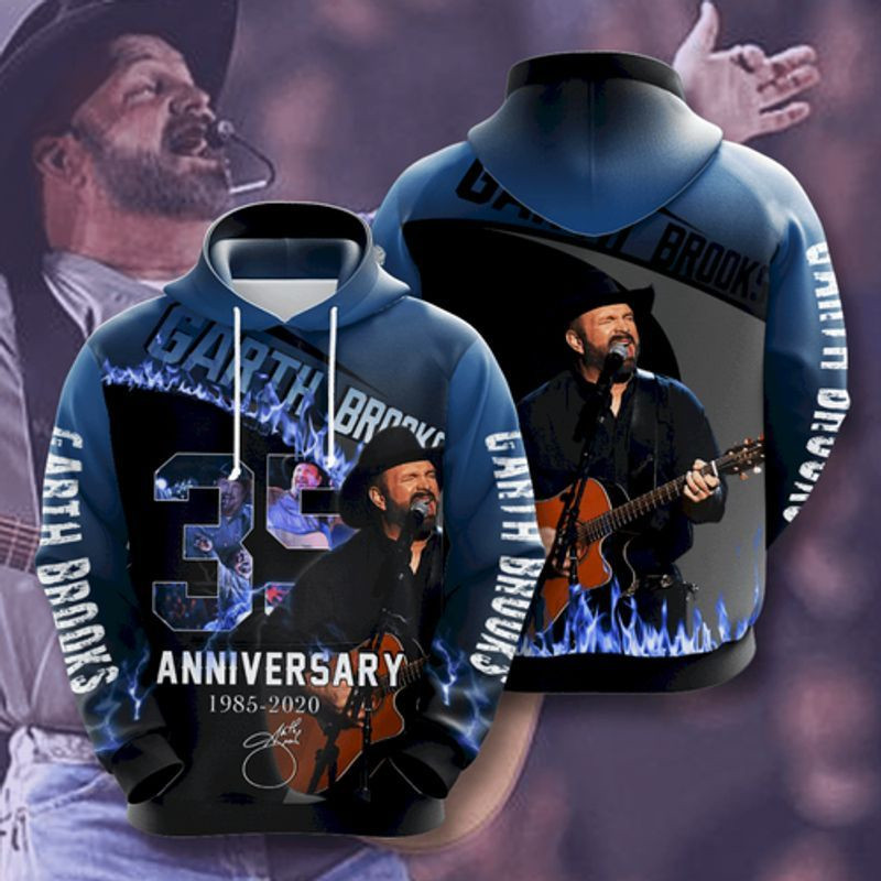 Garth Brooks Singer 3D All Over Printed Sweatshirt, Hoodie, Zip Hoodie | Fan Apparel For Men, Women