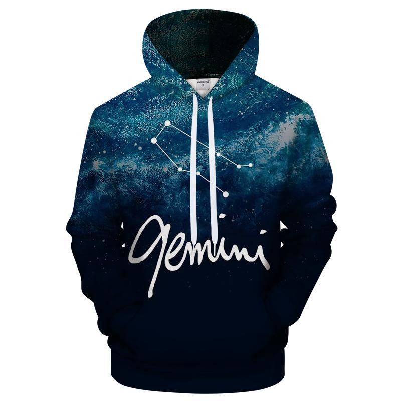 Gemini 3D All Over Printed Sweatshirt, Hoodie, Zip Hoodie | Fan Apparel For Men, Women