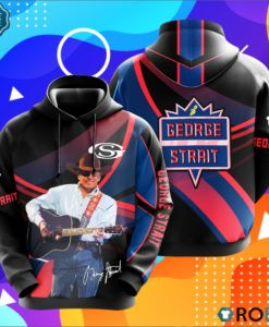 George Strait Signature 3D All Over Printed Sweatshirt, Hoodie, Zip Hoodie | Fan Apparel For Men, Women