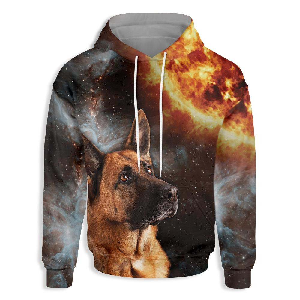 German Shepherd 3D All Over Printed Sweatshirt, Hoodie, Zip Hoodie | Fan Apparel For Men, Women