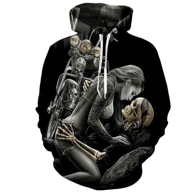Ghost Cartoon 3D All Over Printed Sweatshirt, Hoodie, Zip Hoodie | Fan Apparel For Men, Women