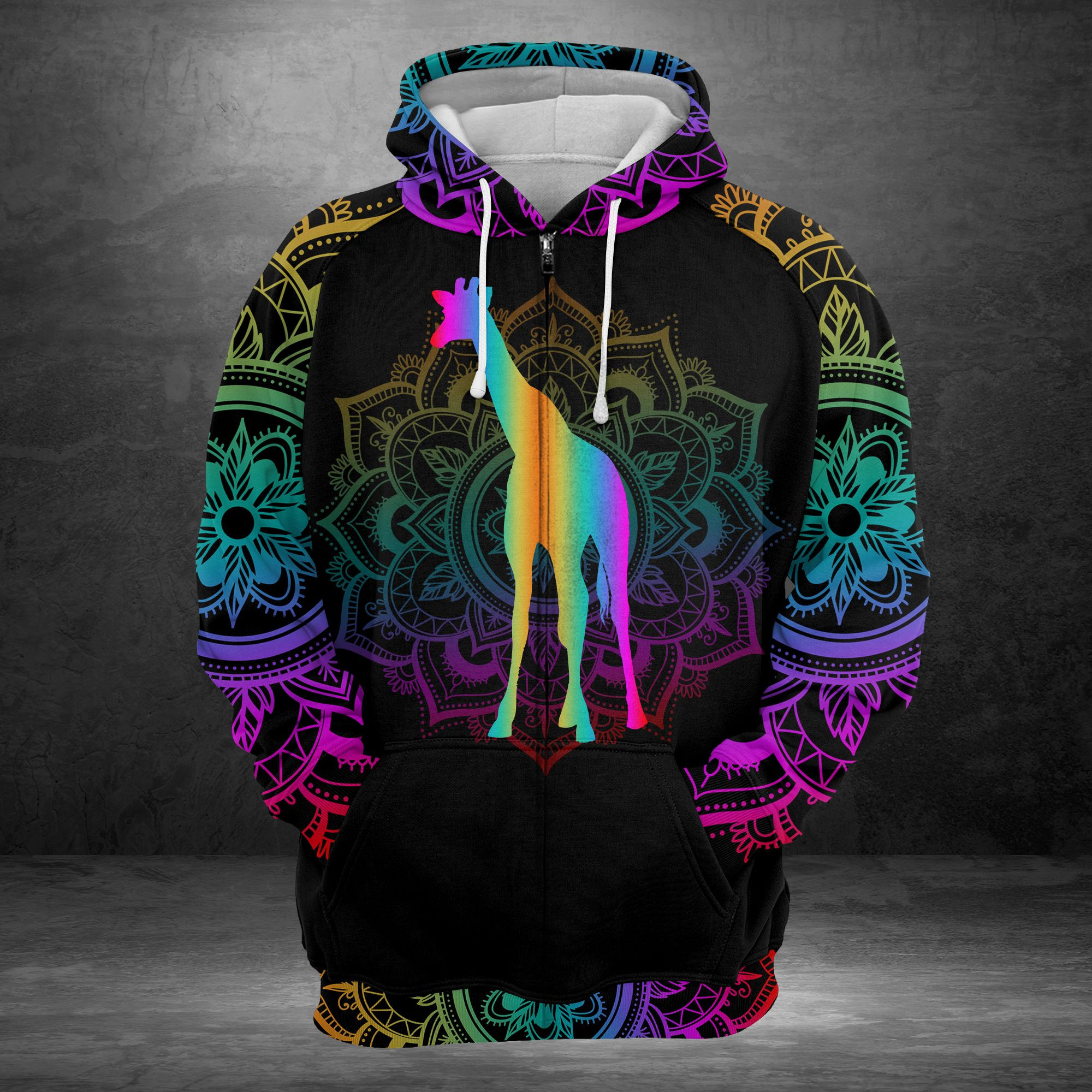 Giraffe 3D All Over Printed Sweatshirt, Hoodie, Zip Hoodie | Fan Apparel For Men, Women