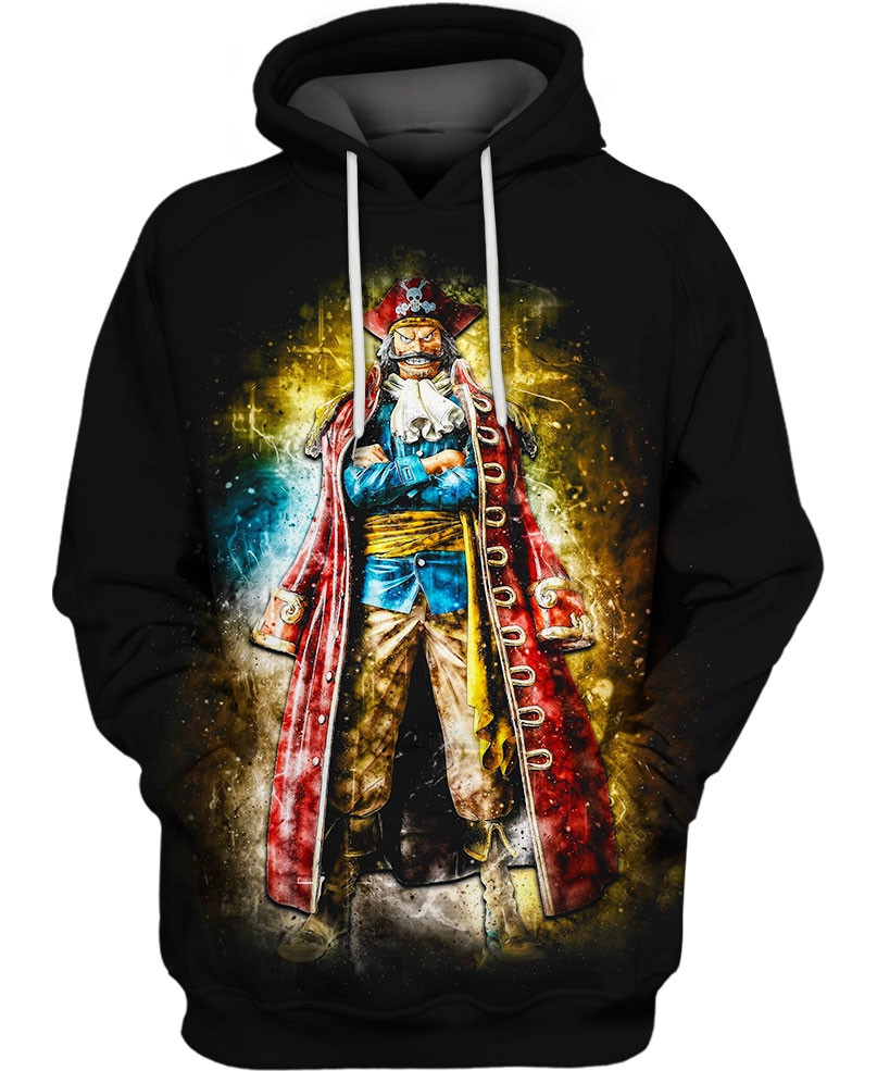 Gol D. Roger 3D All Over Printed Sweatshirt, Hoodie, Zip Hoodie | Fan Apparel For Men, Women
