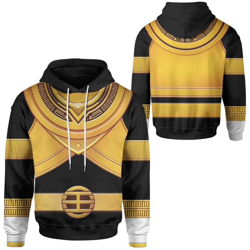 Gold Power Rangers Zeo 3D All Over Printed Sweatshirt, Hoodie, Zip Hoodie | Nhl Fan Gear For Men, Women
