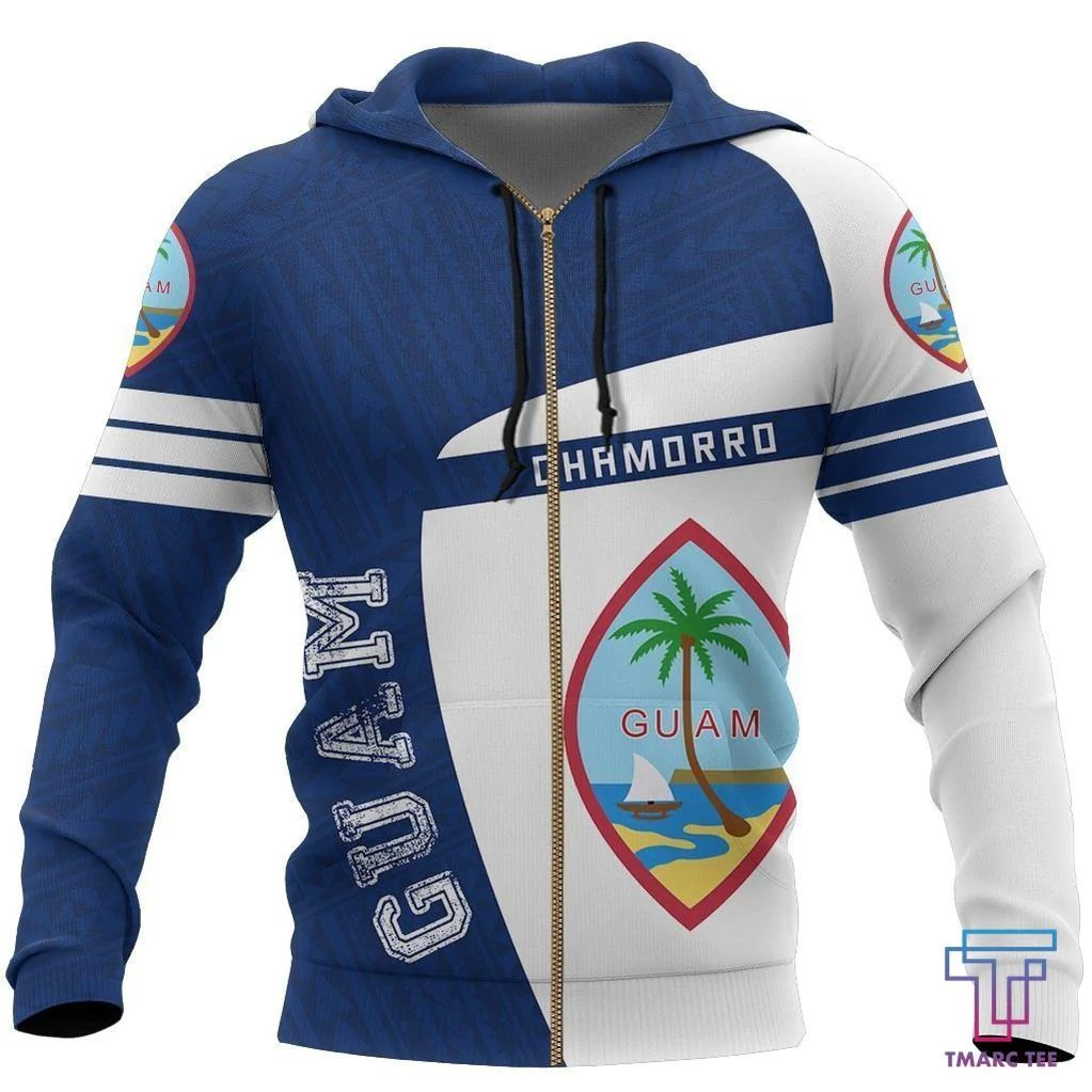 Guam Premium Style Unisex 3D All Over Printed Sweatshirt, Hoodie, Zip Hoodie | Fan Apparel For Men, Women