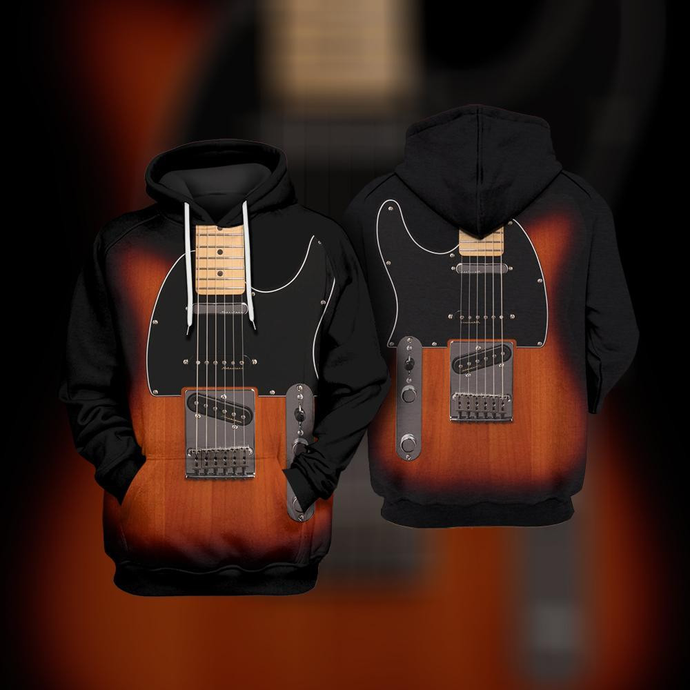 Guitar 3D All Over Printed Sweatshirt, Hoodie, Zip Hoodie | Fan Apparel For Men, Women