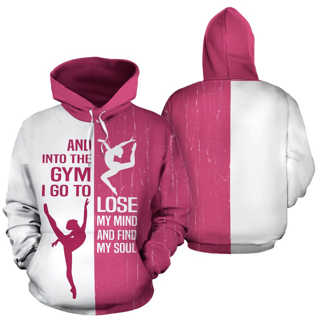 Gymnastics Lose My Mind And Find My Soul 3D All Over Printed Sweatshirt, Hoodie, Zip Hoodie | Fan Apparel For Men, Women