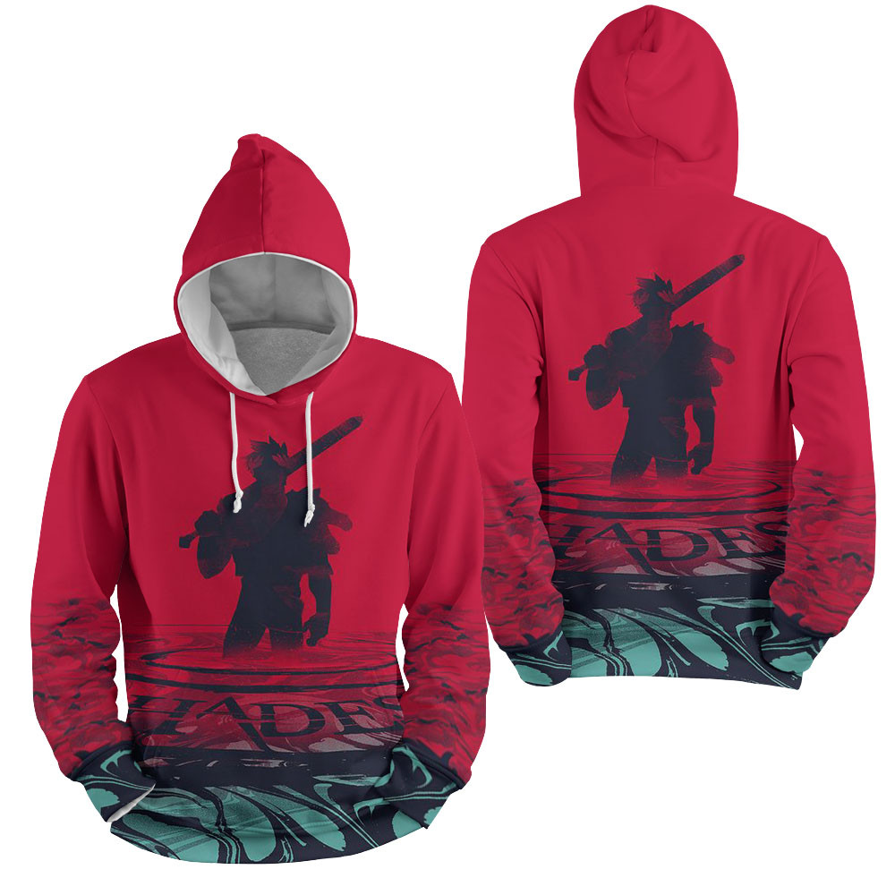Hades - Zagreus's Silhouette 3D All Over Printed Sweatshirt, Hoodie, Zip Hoodie | Fan Apparel For Men, Women
